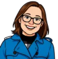 A cartoon image of Dr Sarah Turner